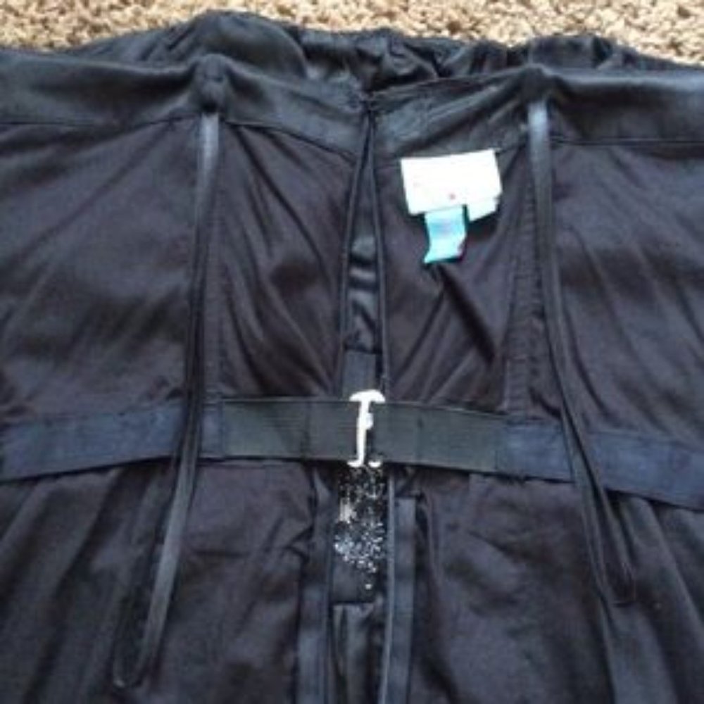 Plenty by Tracy Reese Silk Strapless Dress w/ Sequins - Picture 8 of 9